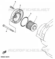 FILTRE A HUILE pour Yamaha VIRAGO 1998