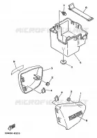 COUVERCLE LATERAL pour Yamaha VIRAGO 1998