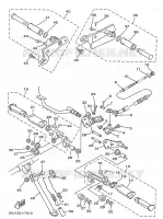 SUPPORT / REPOSE PIEDS pour Yamaha VIRAGO 1998