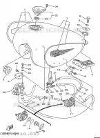 RESERVOIR A ESSENCE pour Yamaha VIRAGO 1998