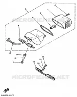 FEU ARRIERE pour Yamaha VIRAGO 1998