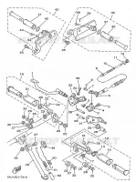 SUPPORT / REPOSE PIEDS pour Yamaha VIRAGO 1998