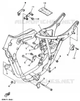 CADRE pour Yamaha VIRAGO 1998