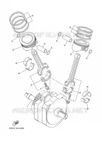 VILEBREQUIN / PISTON pour Yamaha WILDSTAR 1999
