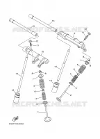 SOUPAPE pour Yamaha WILDSTAR 1999