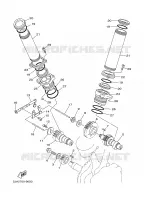 ARBRE A CAMES / CHAINE DE DISTRIBUTION pour Yamaha WILDSTAR 1999