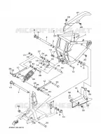 BRAS OSCILLANT / AMORTISSEUR pour Yamaha WILDSTAR 1999