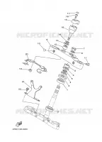 DIRECTION pour Yamaha WILDSTAR 1999
