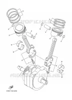 VILEBREQUIN / PISTON pour Yamaha WILDSTAR 2001