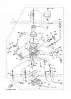CARBURATEUR pour Yamaha WILDSTAR 2001