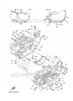 CARTER MOTEUR pour Yamaha WILDSTAR 2001