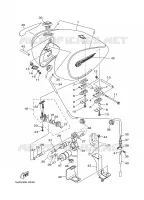 RESERVOIR A ESSENCE pour Yamaha WILDSTAR 2001