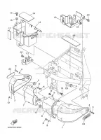 COUVERCLE LATERAL pour Yamaha WILDSTAR 2002