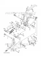 BRAS OSCILLANT / AMORTISSEUR pour Yamaha WILDSTAR 2002