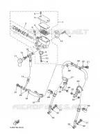 MAITRE CYLINDRE AVANT pour Yamaha WILDSTAR 2002