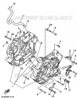 CARTER MOTEUR pour Yamaha VIRAGO 1992