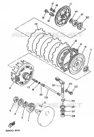 EMBRAYAGE DE DEMARREUR pour Yamaha VIRAGO 1992