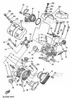 CULASSE pour Yamaha VIRAGO 1992