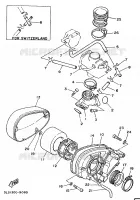 ADMISSION pour Yamaha VIRAGO 1992