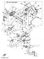 ECHAPPEMENT pour Yamaha VIRAGO 1992