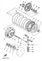 EMBRAYAGE DE DEMARREUR pour Yamaha VIRAGO 1992