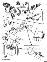 PARTIE ELECTRIQUE 1 pour Yamaha VIRAGO 1992