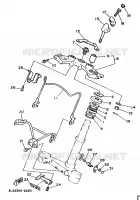 DIRECTION pour Yamaha VIRAGO 1994