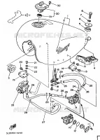 RESERVOIR A ESSENCE pour Yamaha VIRAGO 1994