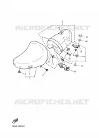 SELLE pour Yamaha VIRAGO 1994