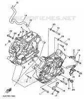 CARTER MOTEUR pour Yamaha VIRAGO 1995