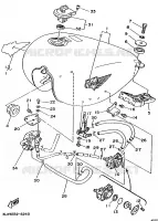 RESERVOIR A ESSENCE pour Yamaha VIRAGO 1996