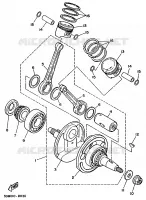 VILEBREQUIN / PISTON pour Yamaha VIRAGO 1994
