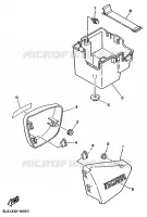 COUVERCLE LATERAL pour Yamaha VIRAGO 1994
