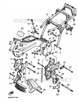 CADRE pour Yamaha VIRAGO 1987
