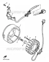 ALLUMAGE pour Yamaha VIRAGO 1987