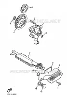 POMPE A HUILE pour Yamaha VIRAGO 1987