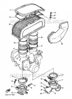 ADMISSION pour Yamaha VIRAGO 1987