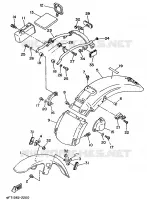 GARDE BOUE pour Yamaha VIRAGO 1994