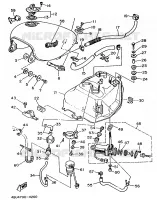 RESERVOIR A ESSENCE pour Yamaha VIRAGO 1994