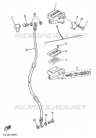 MAITRE CYLINDRE AVANT pour Yamaha VIRAGO 1994