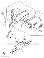 FEU ARRIERE pour Yamaha VIRAGO 1994