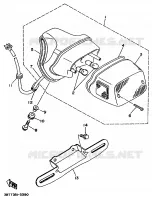 FEU ARRIERE pour Yamaha VIRAGO 1993