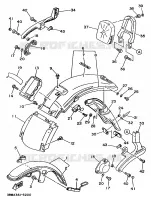 GARDE BOUE pour Yamaha VIRAGO 1995