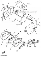 COUVERCLE LATERAL pour Yamaha VIRAGO 1995