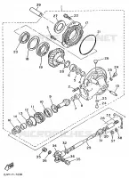 CARDAN pour Yamaha VIRAGO 1995