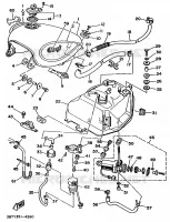 RESERVOIR A ESSENCE pour Yamaha VIRAGO 1995