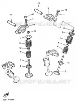 SOUPAPE pour Yamaha VIRAGO 1995