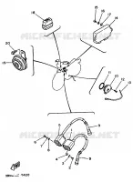 ELECTRIQUE 2 pour Yamaha VIRAGO 1995