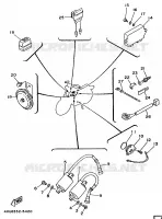 ELECTRIQUE 2 pour Yamaha VIRAGO 1995