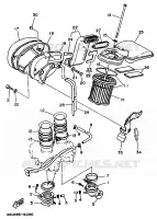 ADMISSION pour Yamaha VIRAGO 1996
